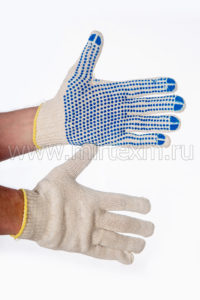 перчатки хб с пвх покрытием оптом купить