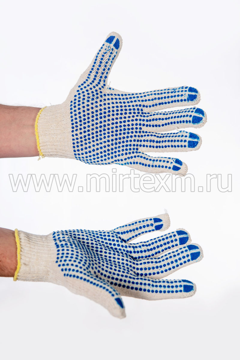 перчатки хб с пвх покрытием в москве