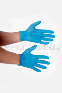 перчатки нитриловые